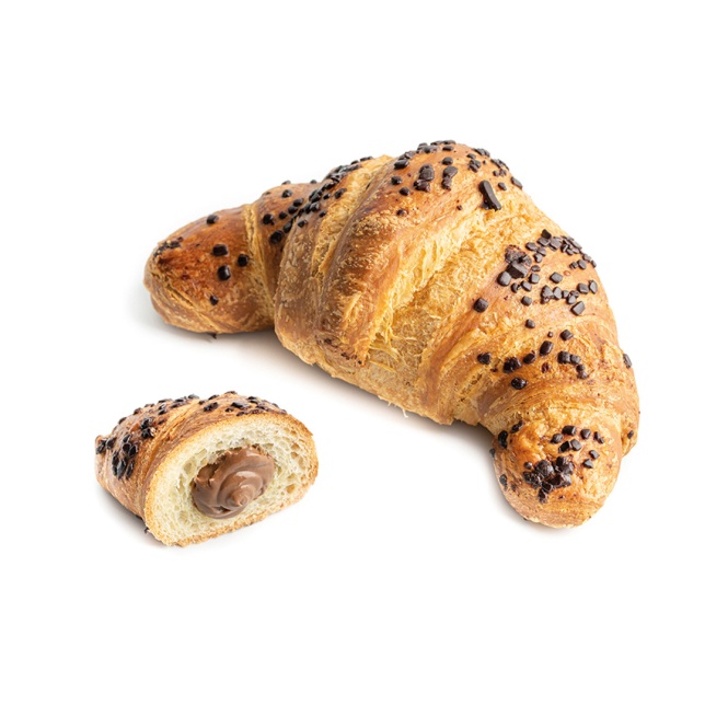 Alacsony zsírtartalmú kakaós és mogyorós mejor cornetti
