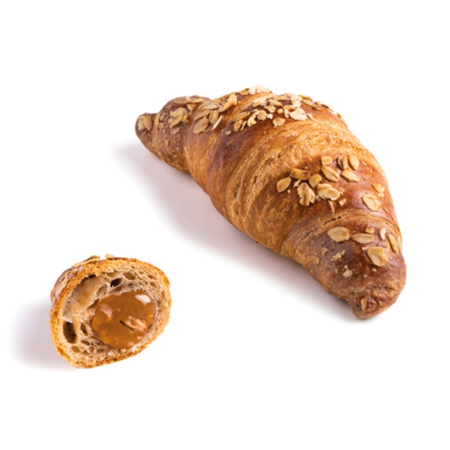 Tönkölybúza füge és dió vegán croissant