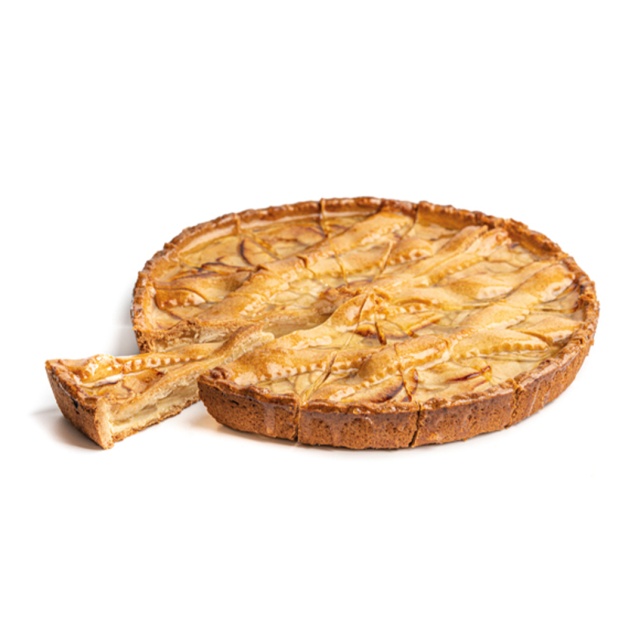 Szeletelt almás lepény